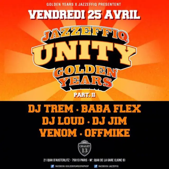 Mix UNITY part II By DJ TREM (Soirée vendredi 25 avril au Chalet 13)