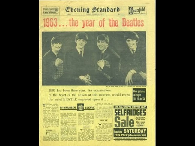 С Битлз день за днём. 9 дней января 1963-ого .