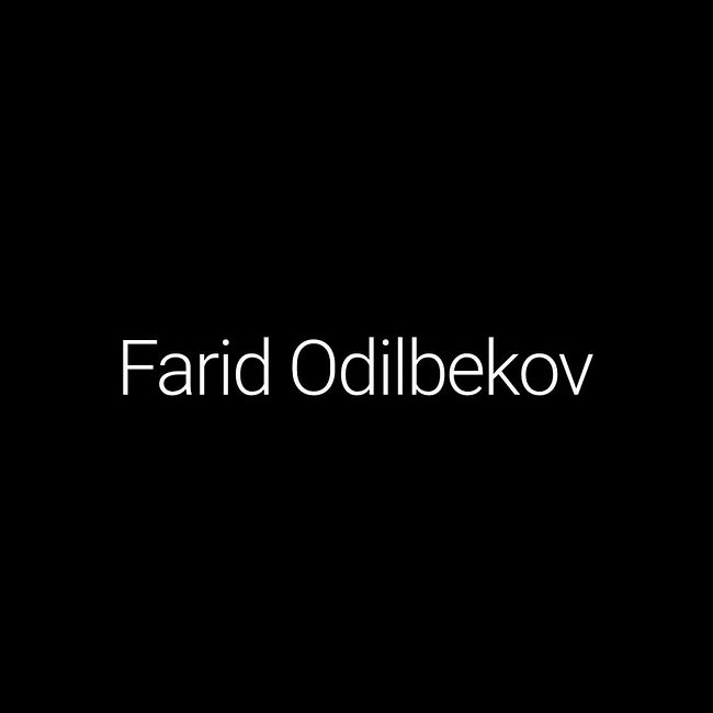 Episode #47: Farid Odilbekov