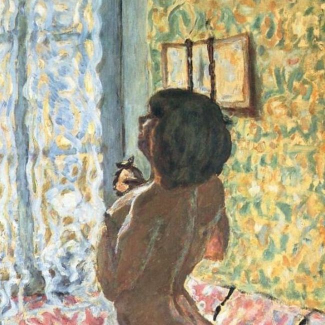 История любви в картинах. Боннар и Марта, зеркала и ванны