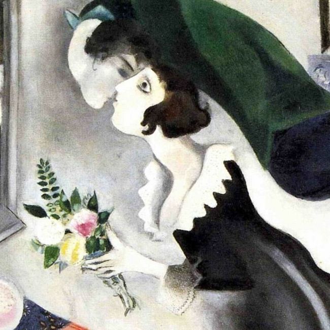 История любви в картинах : Шагал и Белла
