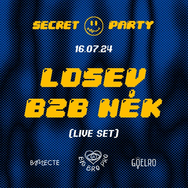 LOSEV B2B NEK ‒ 4 VMESTE & BIG BRO PRO @ GOELRO, MOSCOW [live set]