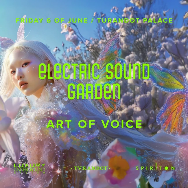 ART OF VOICE ‒ 6 JUNE | ELECTRIC SOUND GARDEN | MOSCOW | TURANDOT PALACE | 2025