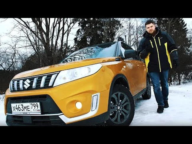 Обновлённая Suzuki Vitara на бездорожье