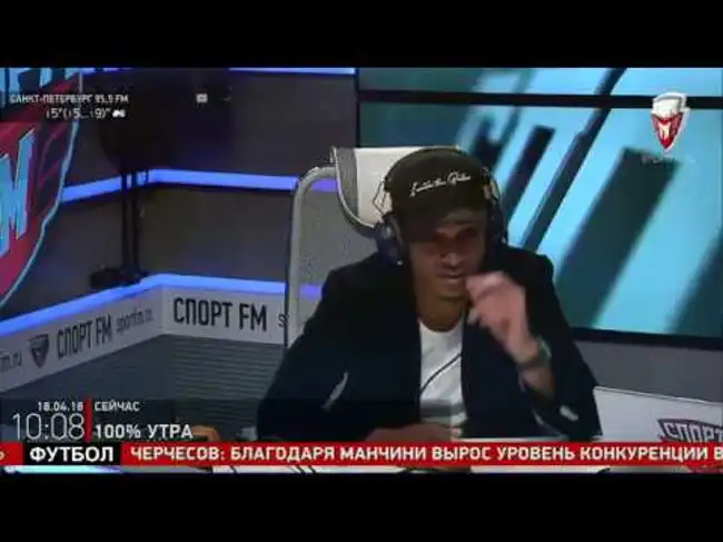 Питер Одемвингие в гостях у 100% Утра. 18.04.18