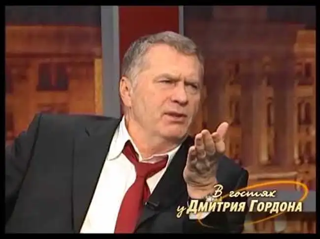 Жириновский: Я вытащил пистолет и сказал Немцову: "Лучше тебе застрелиться"