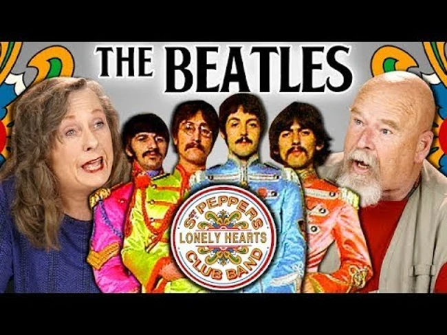 РЕАКЦИЯ ПОЖИЛЫХ НА МУЗЫКУ БИТЛЗ.ELDERS REACT TO THE BEATLES