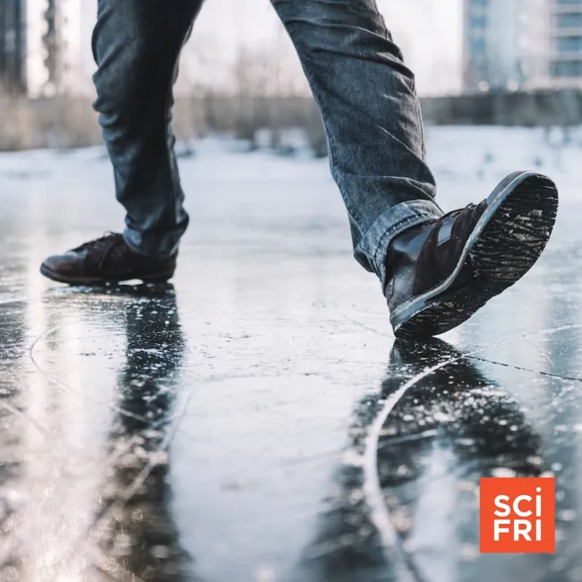 What’s Happening On The Slippery Surface Of Ice?