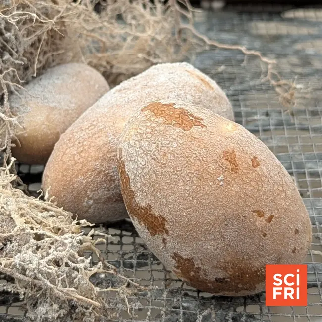 Growing lunar potatoes + Dealing with razor-sharp moon dust