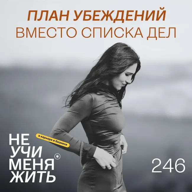 246. План убеждений (вместо списка дел)