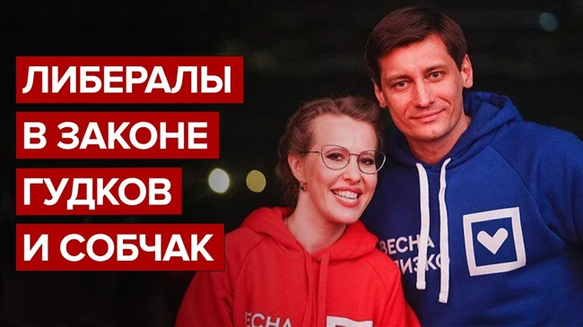 Либералы в законе Гудков и Собчак