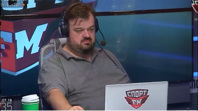 Василий Уткин на Спорт ФМ/ 100% Футбола/ 26.07.18
