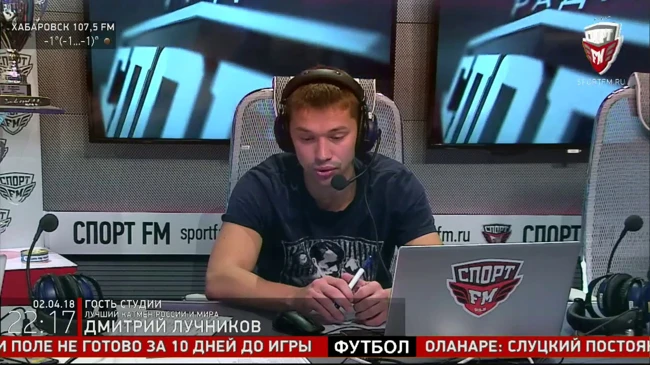 Катмен Дмитрий Лучников в гостях у Двойного удара. 02.04.18