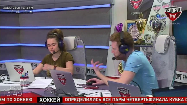 Игорь Бахмутов, глава Ночной Хоккейной Лиги, в гостях у«Спорт FM». 26.04.2018
