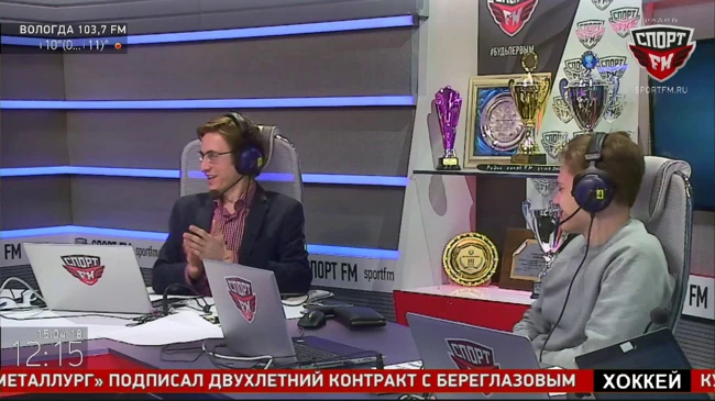 Пилоты SMP Racing Владимир Атоев и Алексей Корнеев в гостях у 100% Скорости. 15.04.18