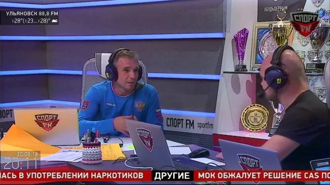 Футбольный жонглёр-рекордсмен Виктор Царёв в гостях у Спорт FM. 30.06.18