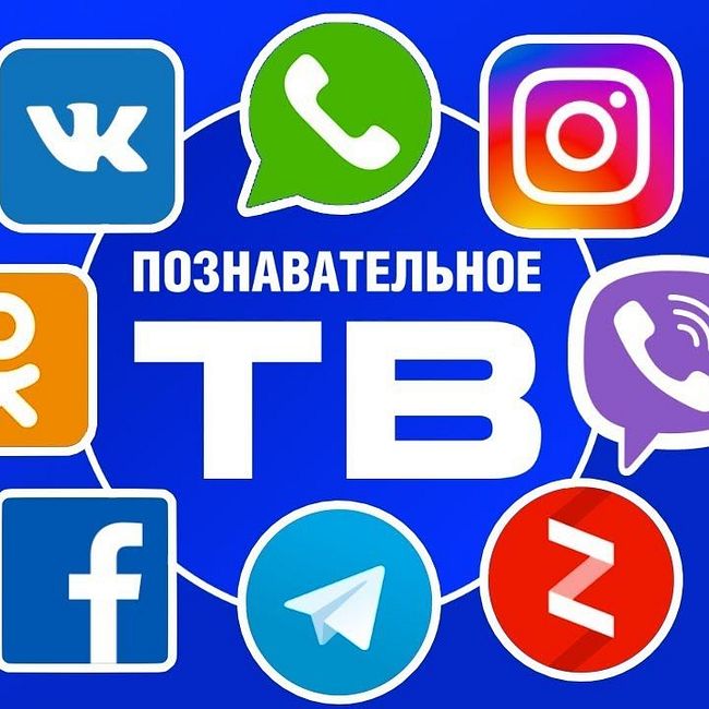 Познавательное ТВ в соцсетях, мессенджерах, Инстаграмме и Яндекс-Дзен