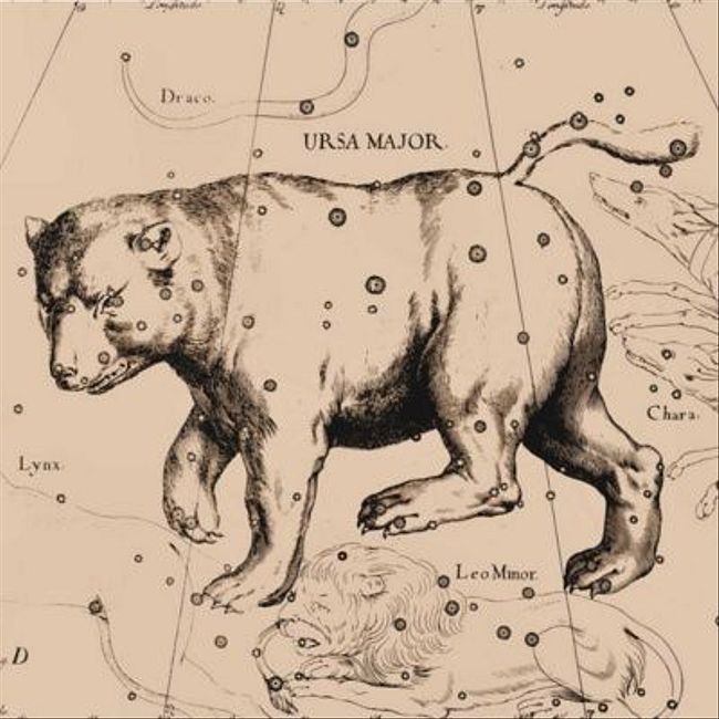 1. "Большая Медведица" - почему так называется созвездие? Ursa Major