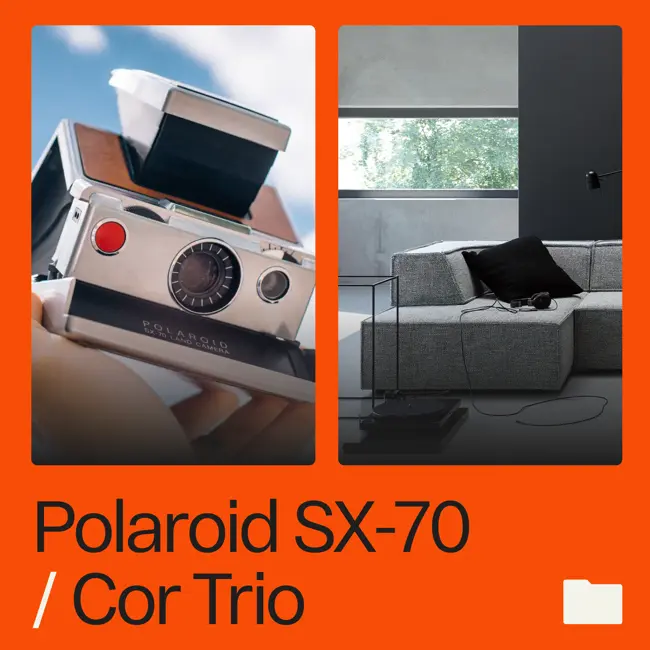 Polaroid SX-70 / Cor Trio