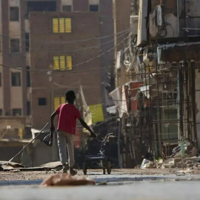 After two years of civil war, Sudan's capital is a shell of its former self