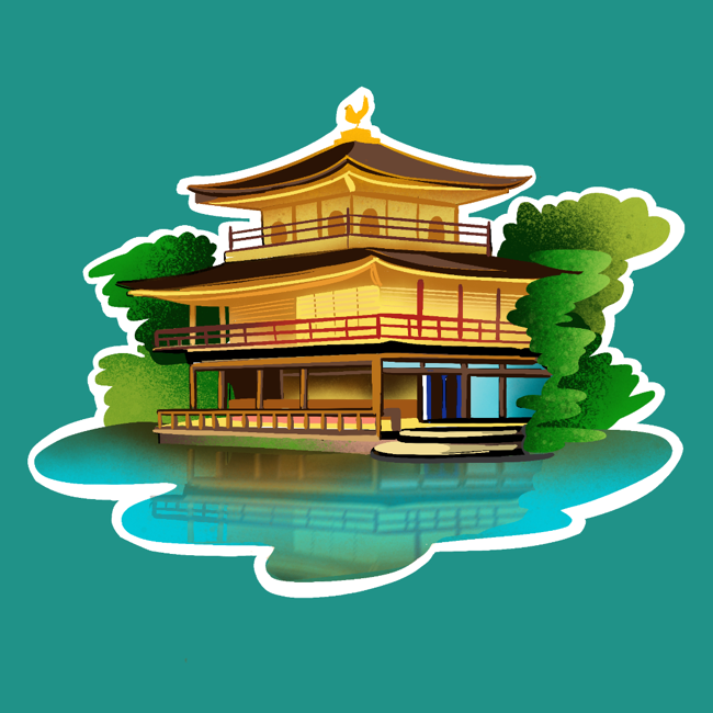 Золотой павильон на самом деле