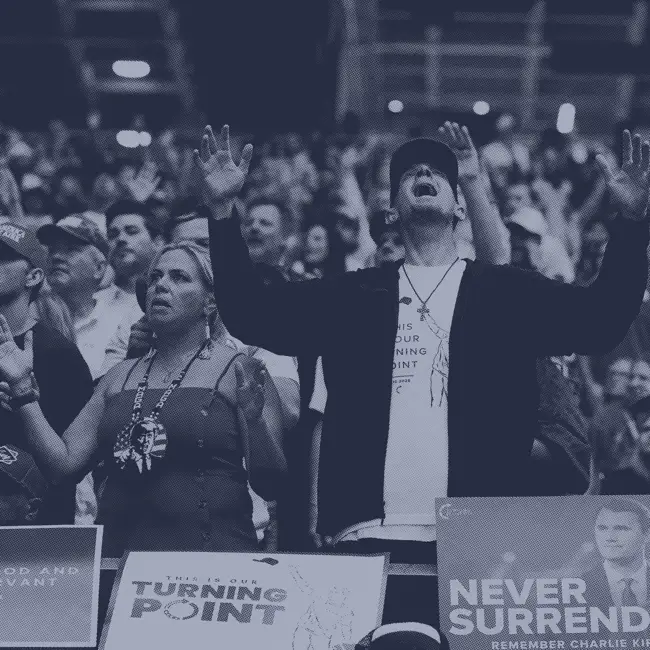 MAGA And Evangelical Christianity Converge At Kirk Memorial