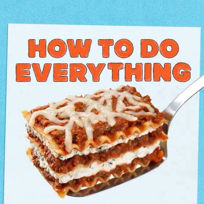 HTDE: How To Make Lasagna Without An Oven, with Peter Sagal