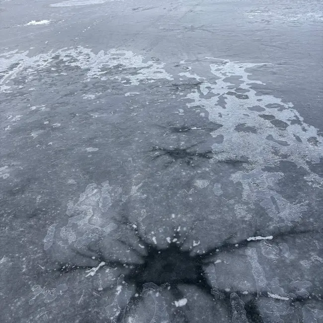 An icy mystery: What are lake stars?