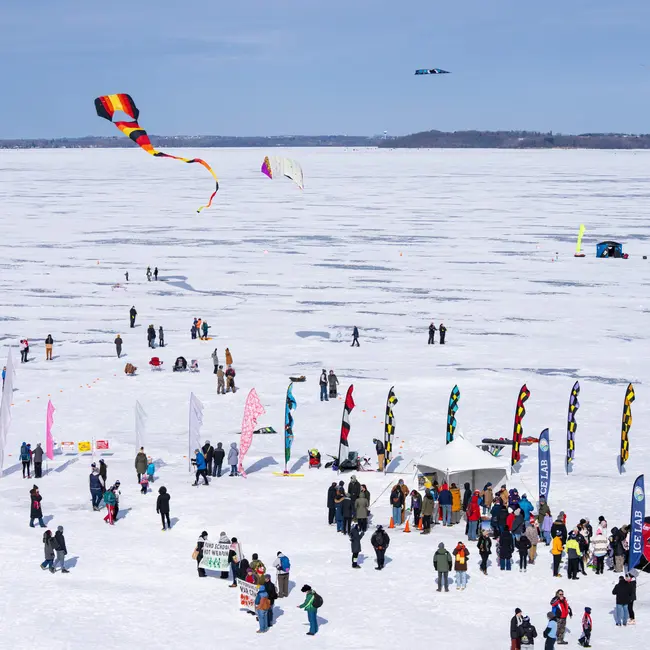 The dangers of warming winter lakes