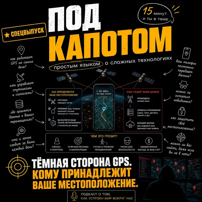 Спецвыпуск: Тёмная сторона GPS. Кому принадлежит ваше местоположение..