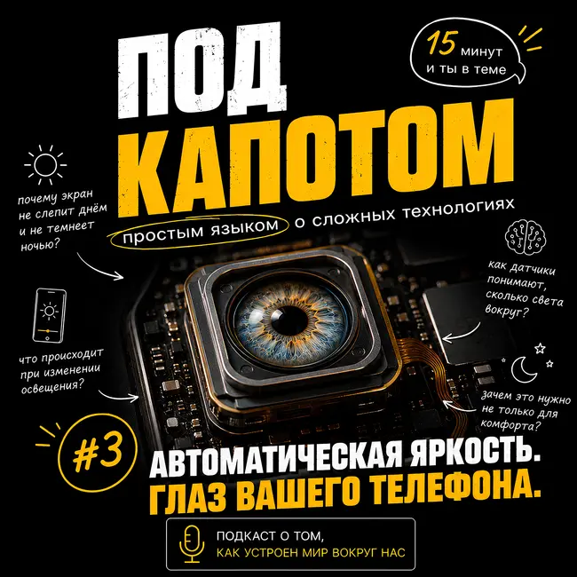 Выпуск 3: Автоматическая яркость. Глаз вашего телефона.