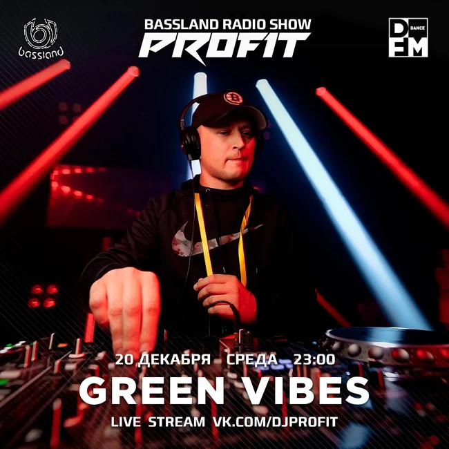 Bassland Show @ DFM (20.12.2023) - Guest mix Green Vibes