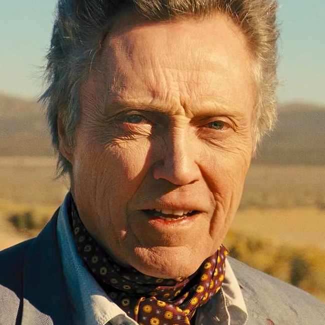 Американский актер Кристофер Уокен (Christopher Walken) в программе «Дневной сеанс».
