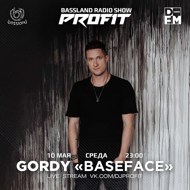 Bassland Show @ DFM (10.05.2023) - Special guest Gordy «BaseFace»
