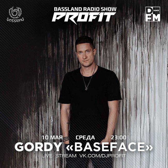 Bassland Show @ DFM (10.05.2023) - Special guest Gordy «BaseFace»