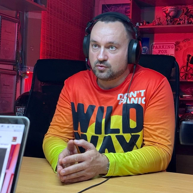 Дмитрий Дрозд — путешественник и автор проектов «WildWay» в гостях у МОТОРАДИО.