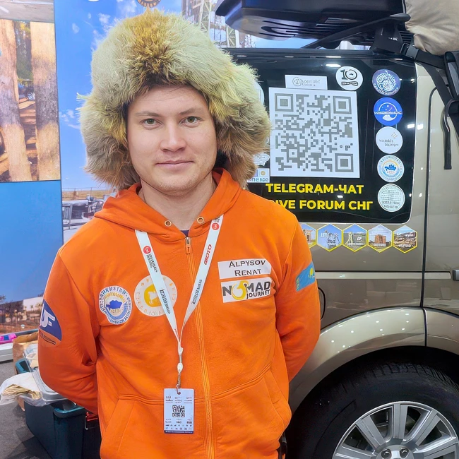 Выставка «МотоЗима 2025». Интервью с Алпысовым Ренатом (Казахстанская ассоциация автомототуризма).