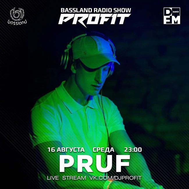 Bassland Show @ DFM (16.08.2023) - Guest mix Pruf