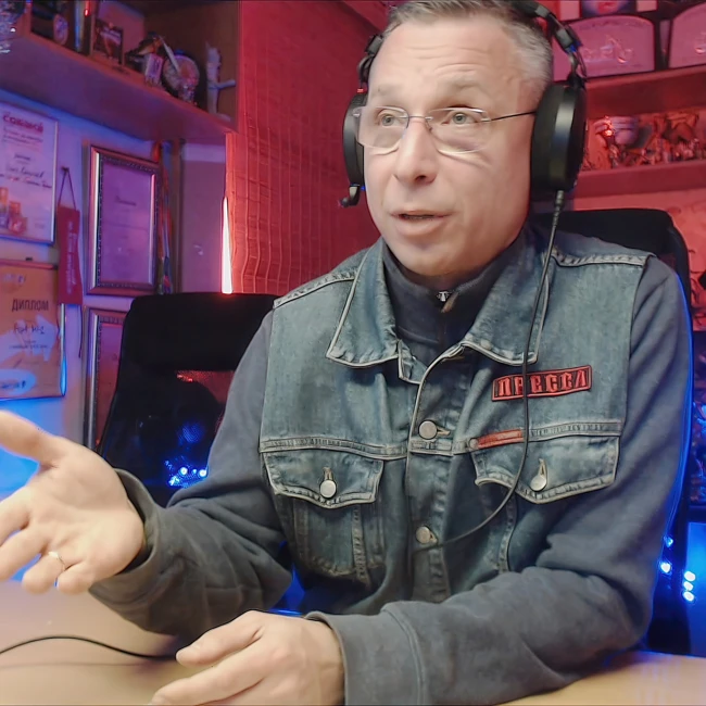 Мотоциклист и генеральный директор «Санкт-Петербургских Ведомостей» Борис Грумбков