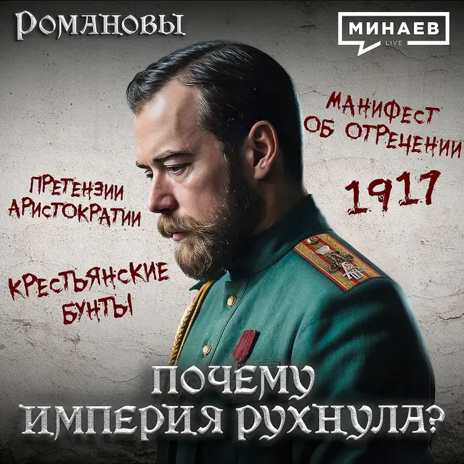 Николай II: Почему империя рухнула? / Романовы / МИНАЕВ