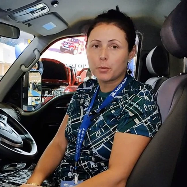 Снежана Трантина и «СпецАвтоИнжиниринг» представляют на выставке MIMS Automobility Moscow 2023 новый российский коммерческий электромобиль ARGO