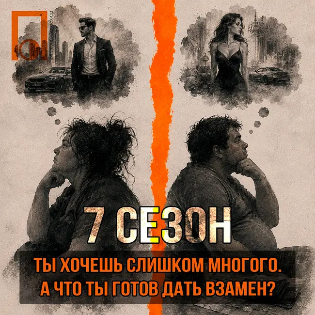 Ты хочешь слишком многого. А что ты готов(а) дать взамен?