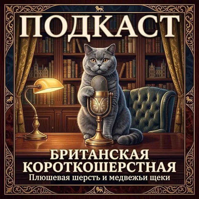 Британская короткошерстная. Плюшевая шерсть и медвежьи щеки