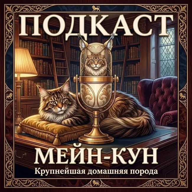 Мейн-кун. Крупнейшая домашняя порода с кисточками на ушах