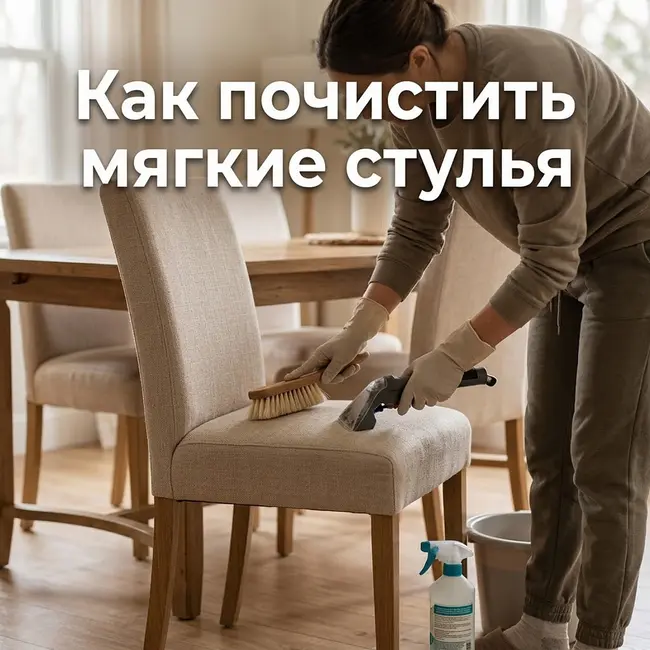 Как почистить мягкие стулья: полное руководство по уходу за обивкой