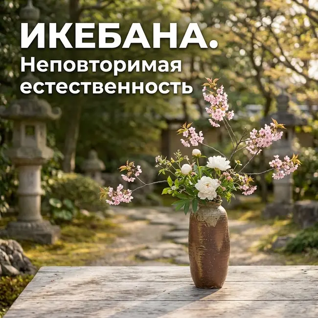 Икебана. Неповторимая естественность: искусство для каждого