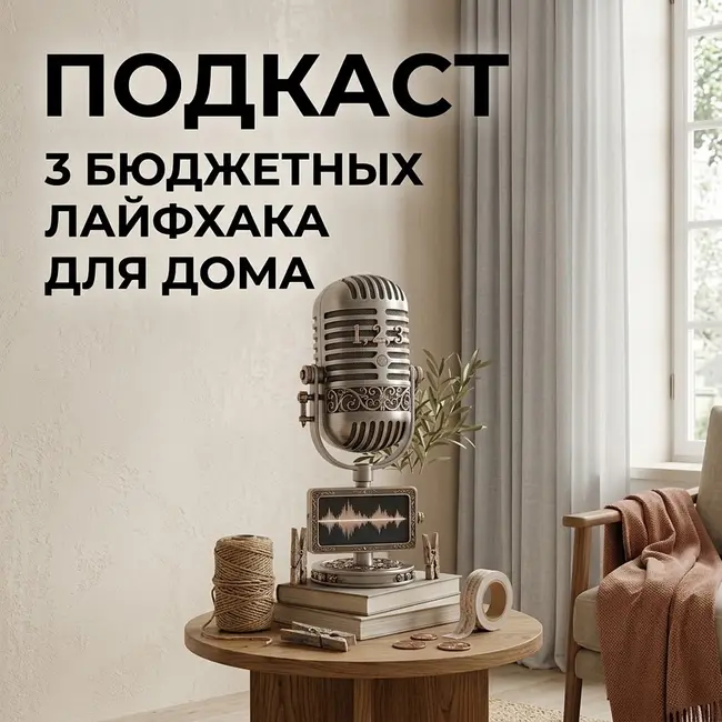 3 бюджетных лайфхака для дома