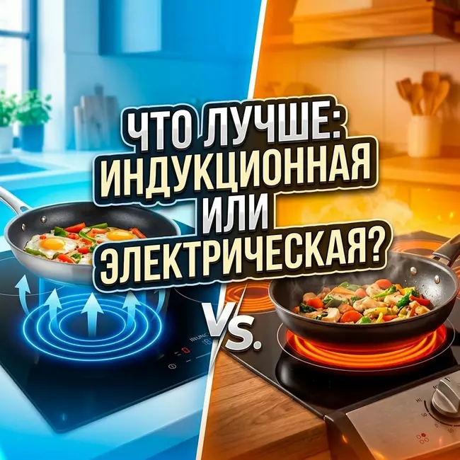 Индукционная или электрическая плита: что лучше выбрать для кухни