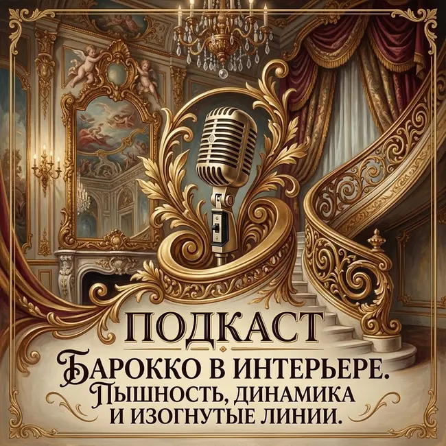 Барокко в интерьере. Пышность, динамика и изогнутые линии