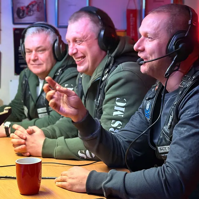 Итоги мотосезона от мотоклуба «Soldiers MC», в студии президент клуба Игорь Петров с друзьями.